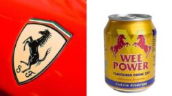 Ferrari Kalah: Logo Ditiru Minuman Lokal Malaysia? Heboh!