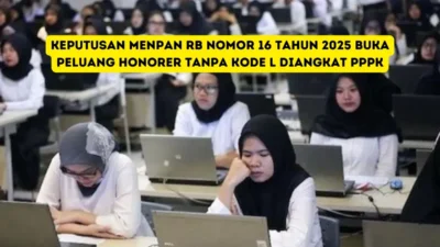 Honorer Tanpa Kode L Jadi PPPK 2025? Cek Info Resmi Menpan RB