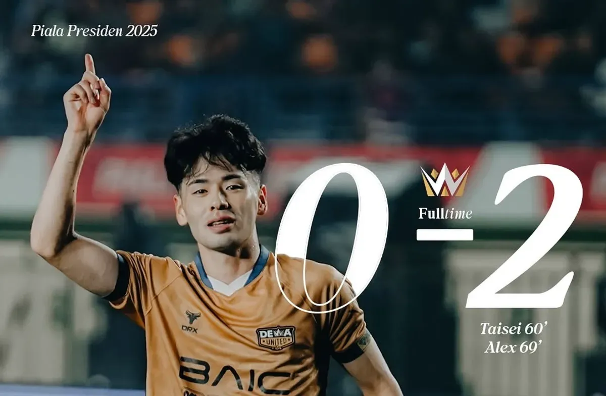 Piala Presiden 2025: Dewa United Peringkat 3, Juara Siapa?