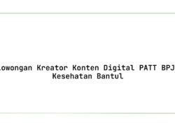 Lowongan Kreator Konten Digital PATT BPJS Kesehatan Bantul Tahun 2025 (Apply Now)