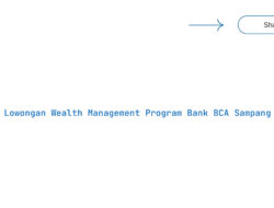 Lowongan Wealth Management Program Bank BCA Sampang Tahun 2025 (Apply Now)